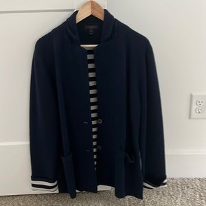 J Crew knitted wool jacket blazer